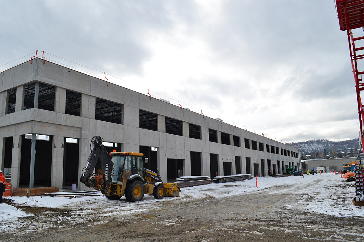 Winter Construction with Tilt-Up