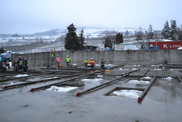 Tilt-Up Panels Pouring Complete