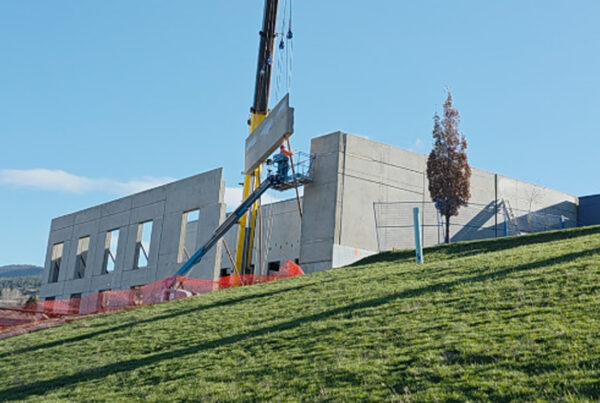 Phase 2 Tilt-up Panel Lift Complete